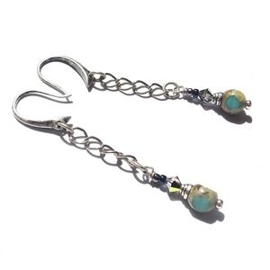 Delicate Gypsy Boho Earrings Eclectic Tribal Glam